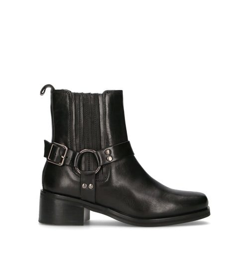 CAFéNOIR Tronchetto donna nero in pelle