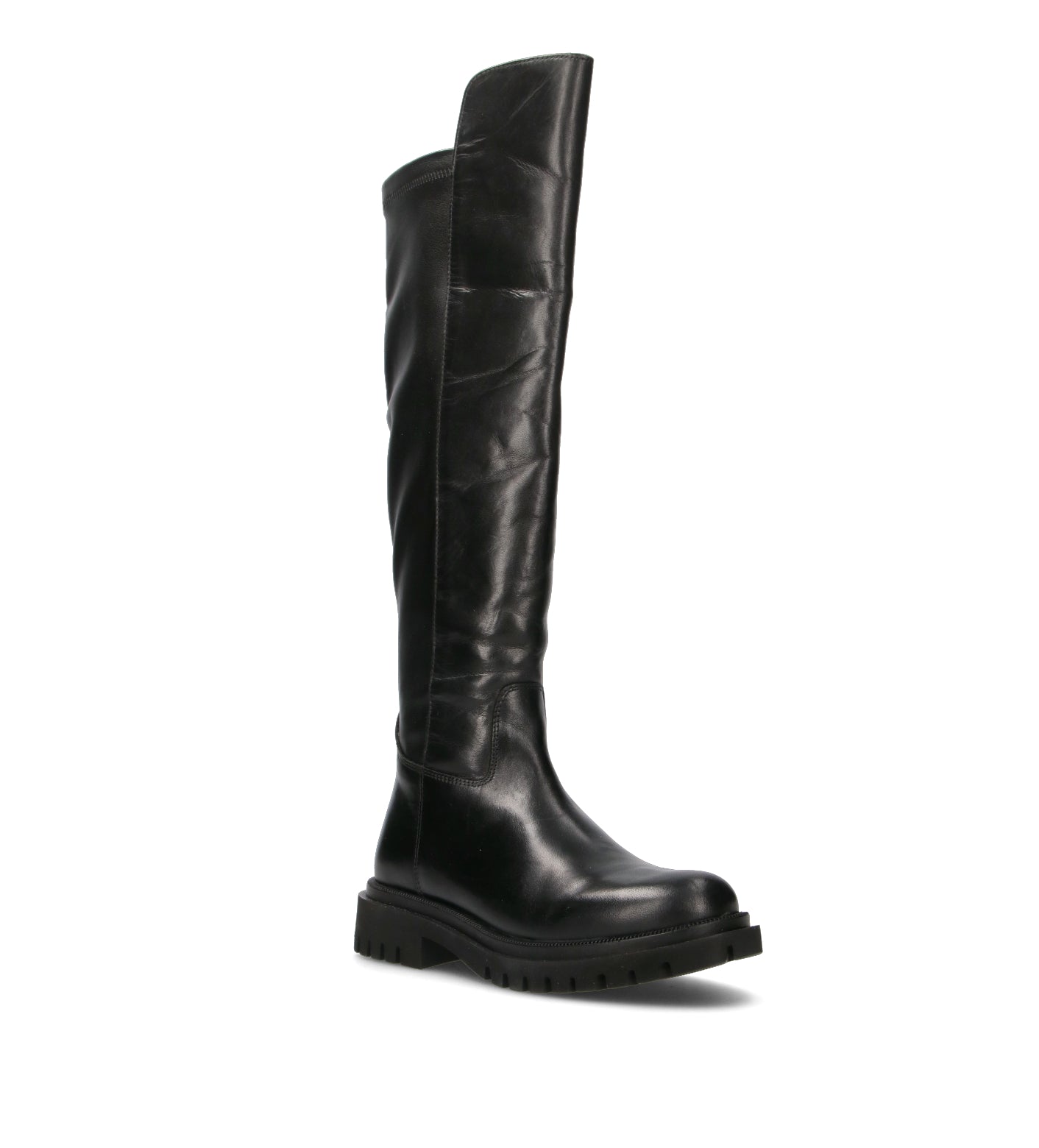 CAFéNOIR Stivale donna nero in pelle