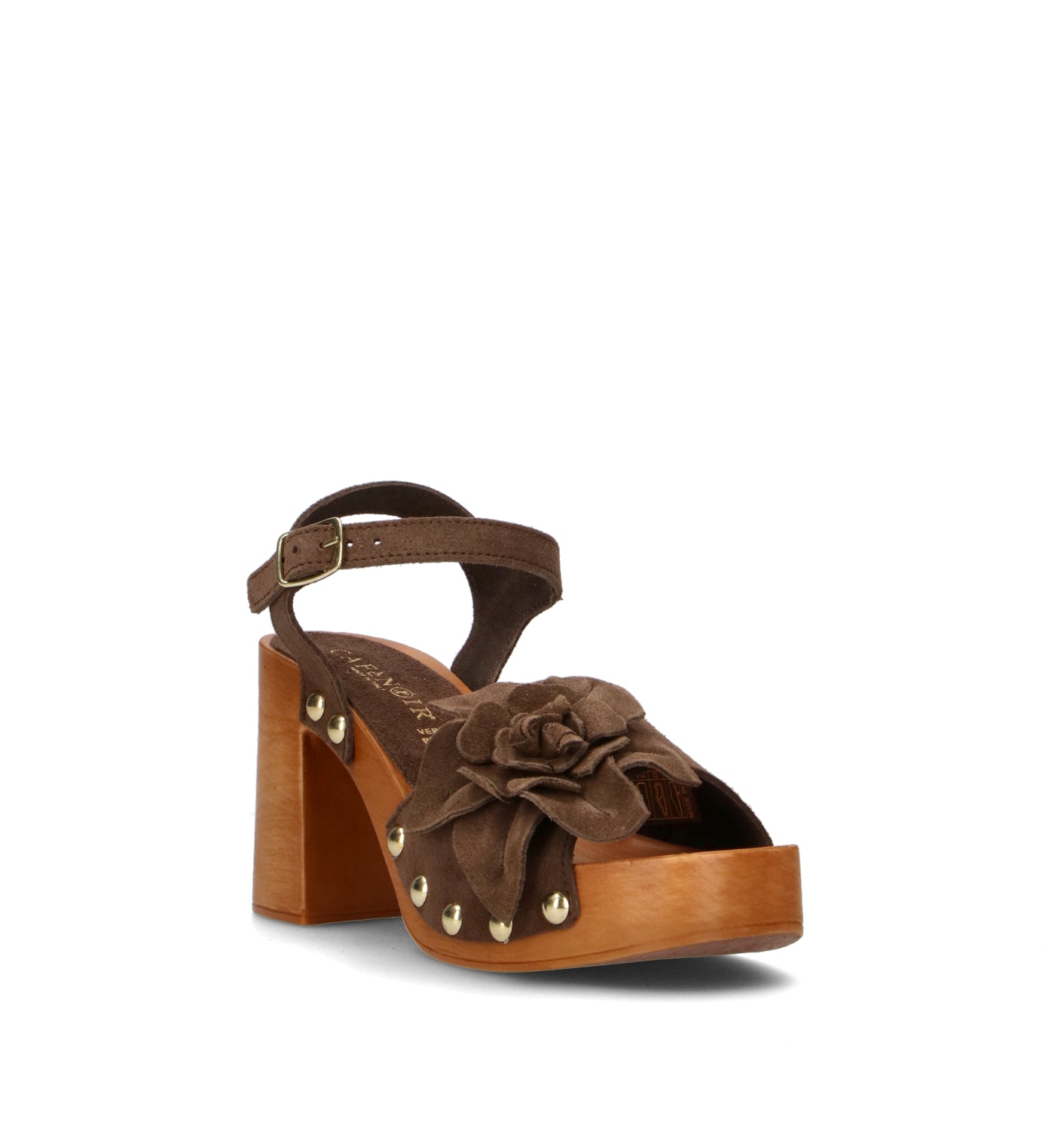 CAFéNOIR Sandalo donna testa di moro in suede
