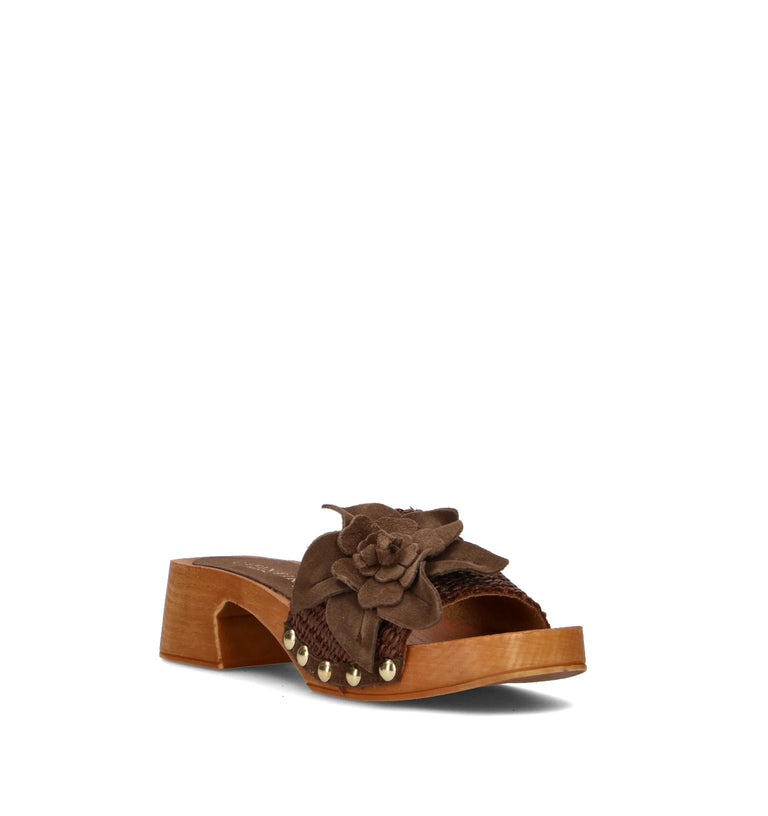 CAFéNOIR Zoccolo donna testa di moro