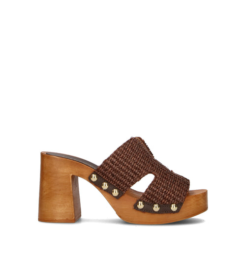 CAFéNOIR Zoccolo donna testa di moro