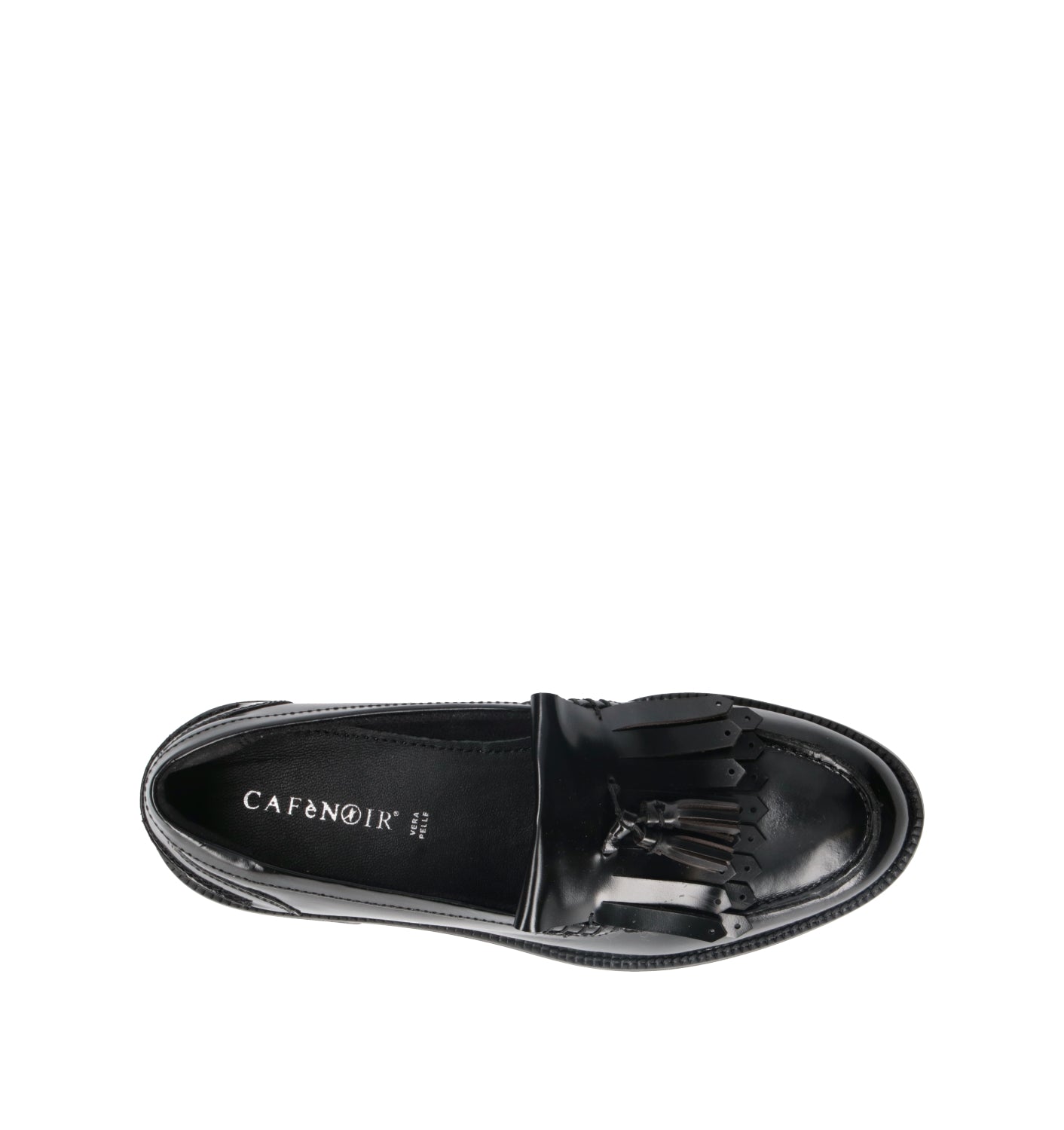 CAFéNOIR Mocassino donna nero in pelle