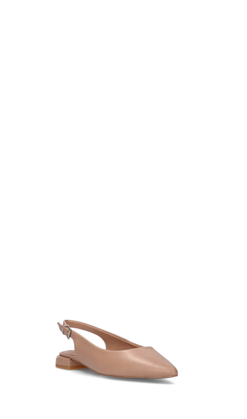 CAFèNOIR Slingback donna nude in pelle