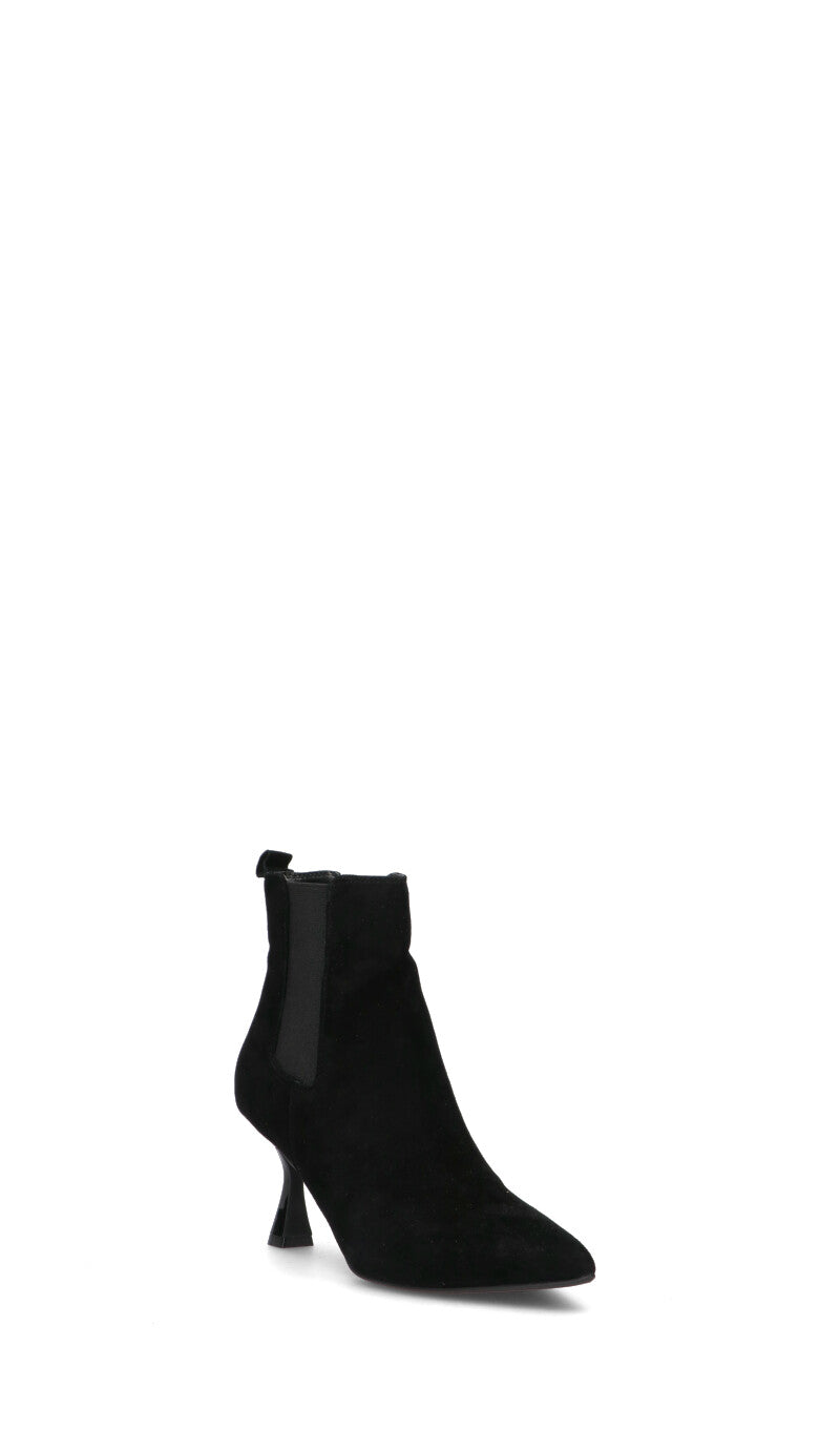 CAFéNOIR Tronchetto donna nero in suede