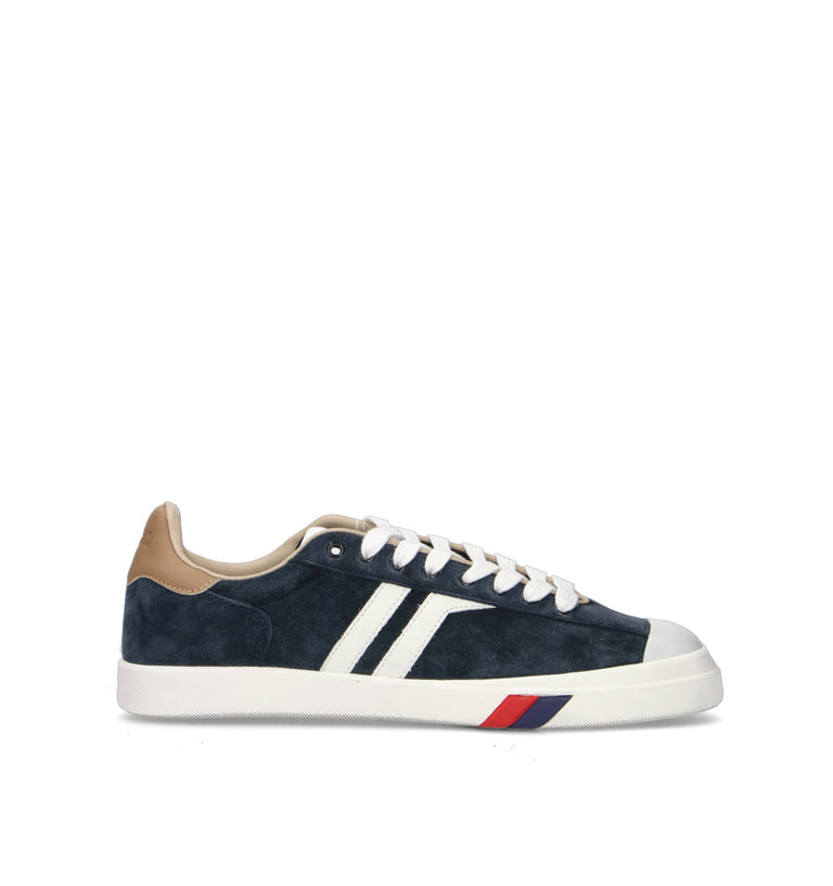 PRO-KEDS Sneaker uomo blu in suede
