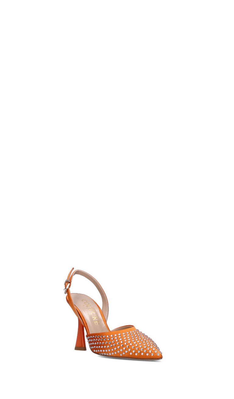 COUTURE Slingback donna arancio in pelle