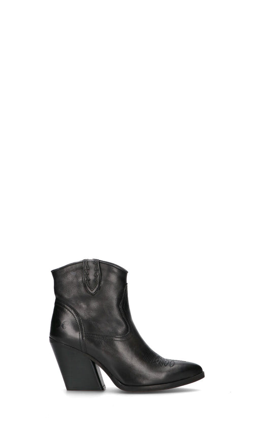 FELMINI Tronchetto donna nero in pelle