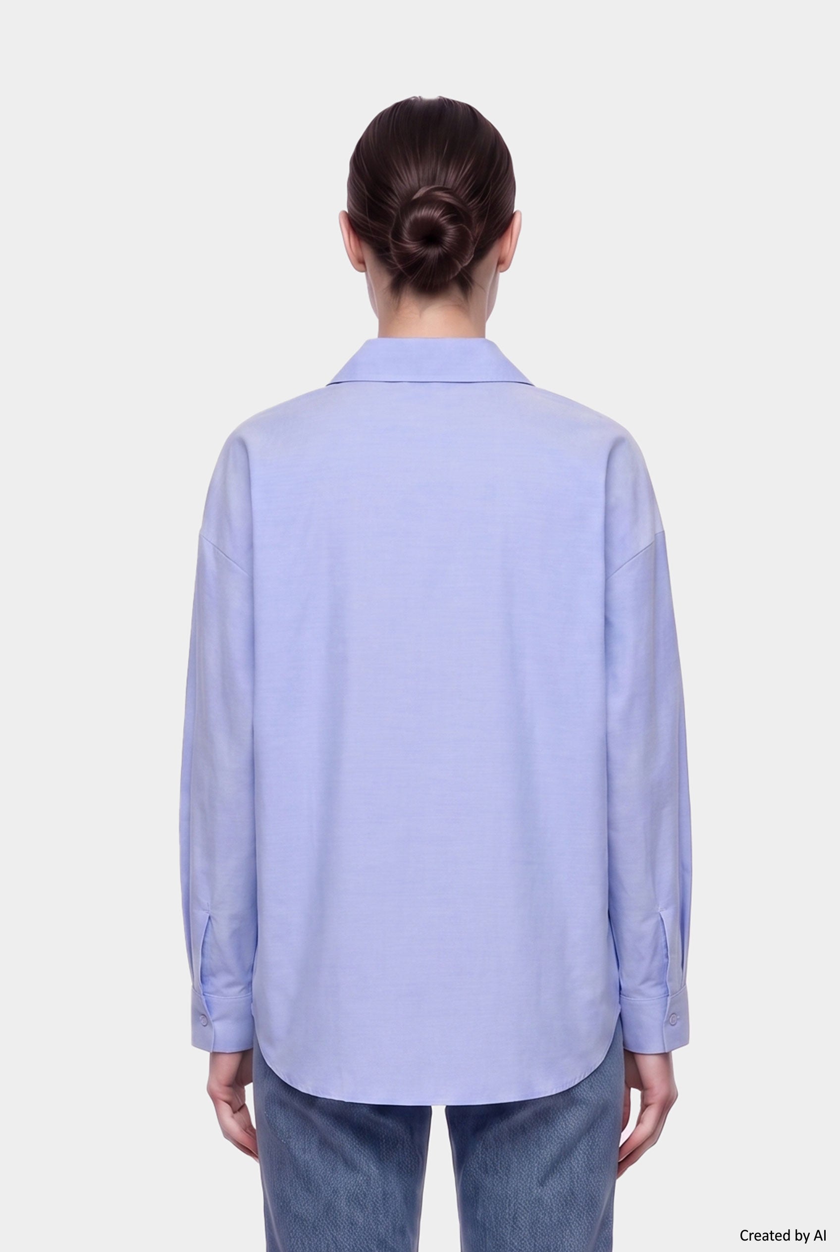 EASY PEASY Camicia donna sky