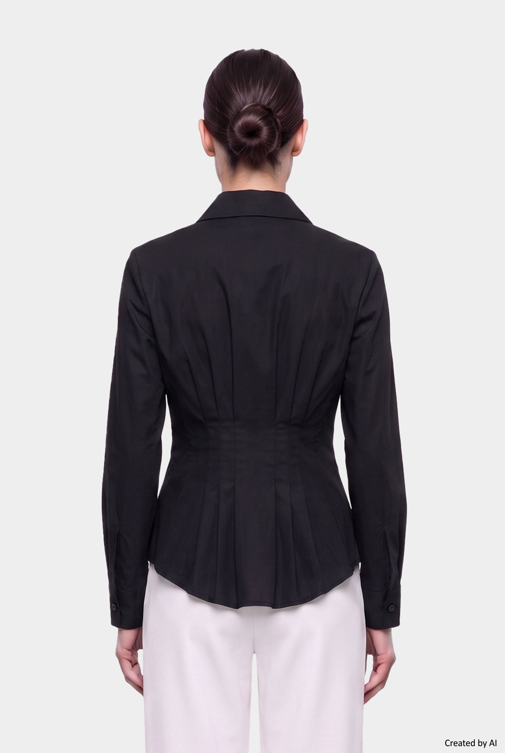 EASY PEASY Camicia donna nera