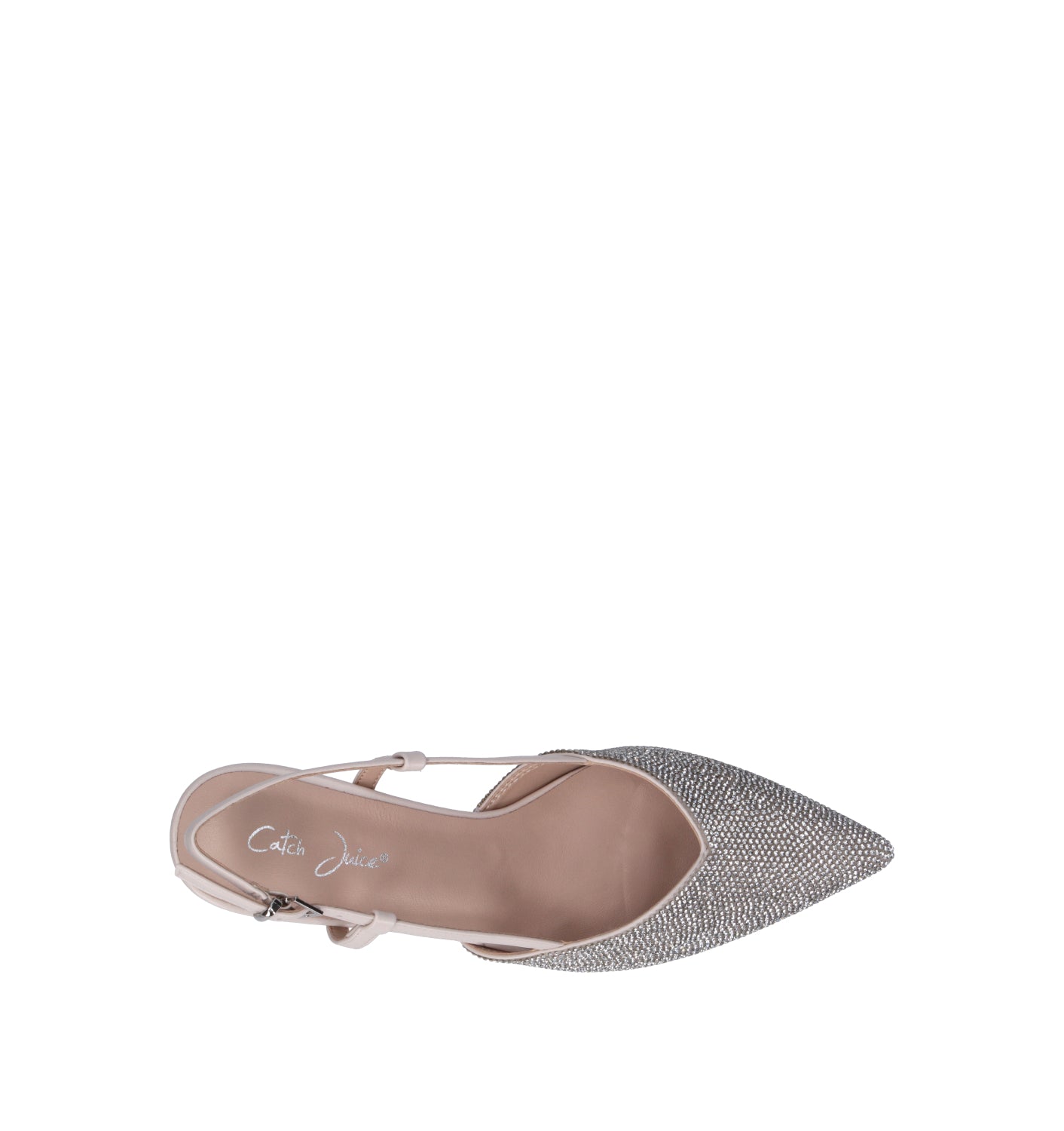 CATCH JUICE Slingback donna nude