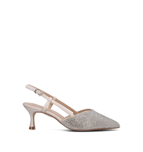 CATCH JUICE Slingback donna nude