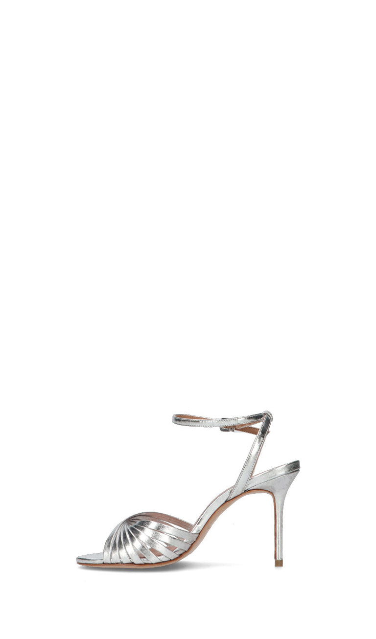 VICENZA Sandalo donna argento in pelle