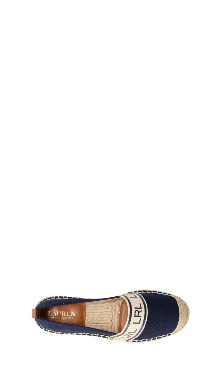 RALPH LAUREN Espadrilla donna blu