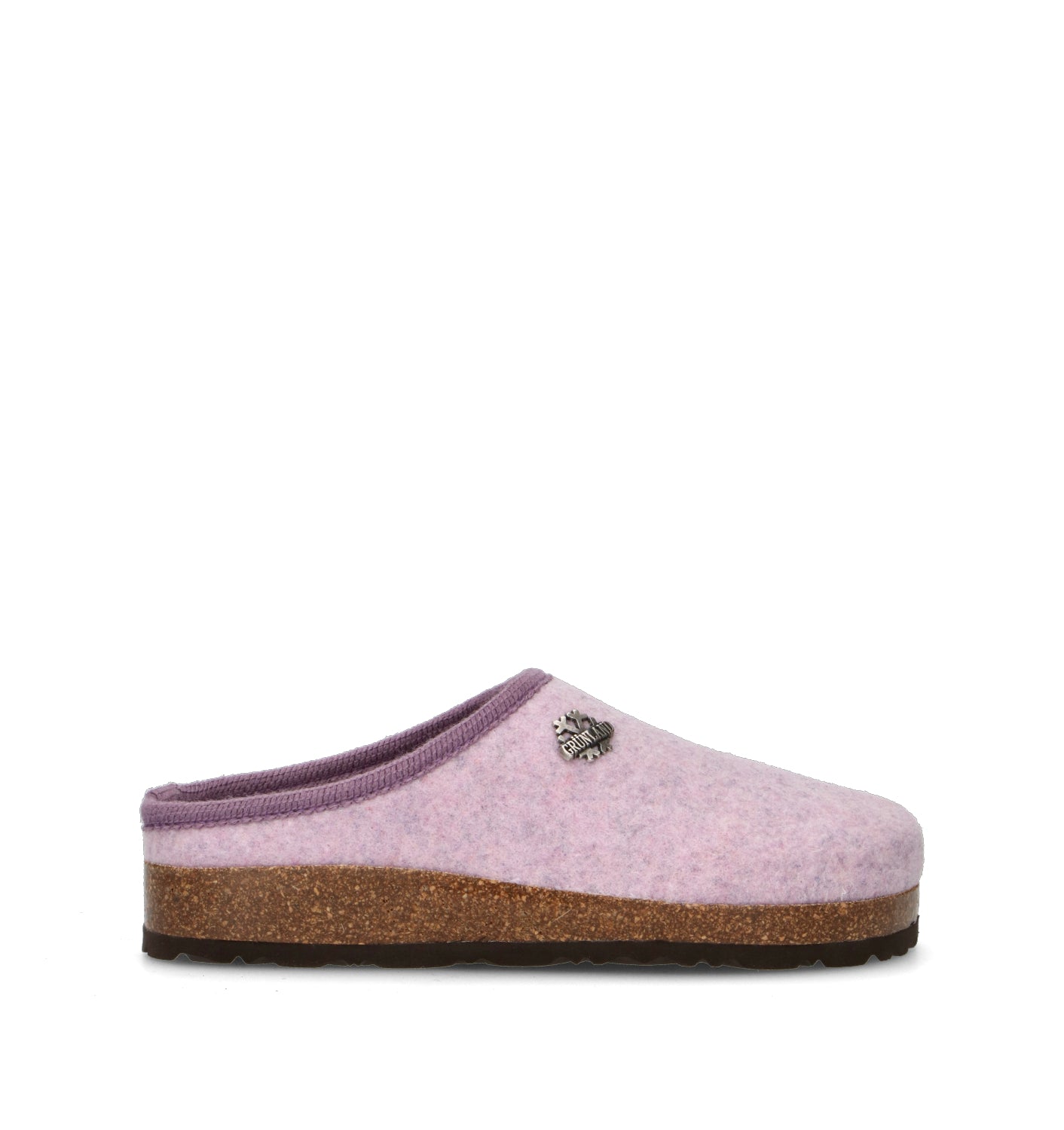 GRUNLAND Pantofola donna lilla
