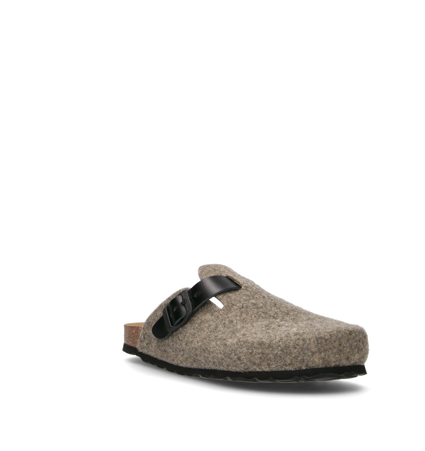 GRUNLAND Pantofola uomo grigia