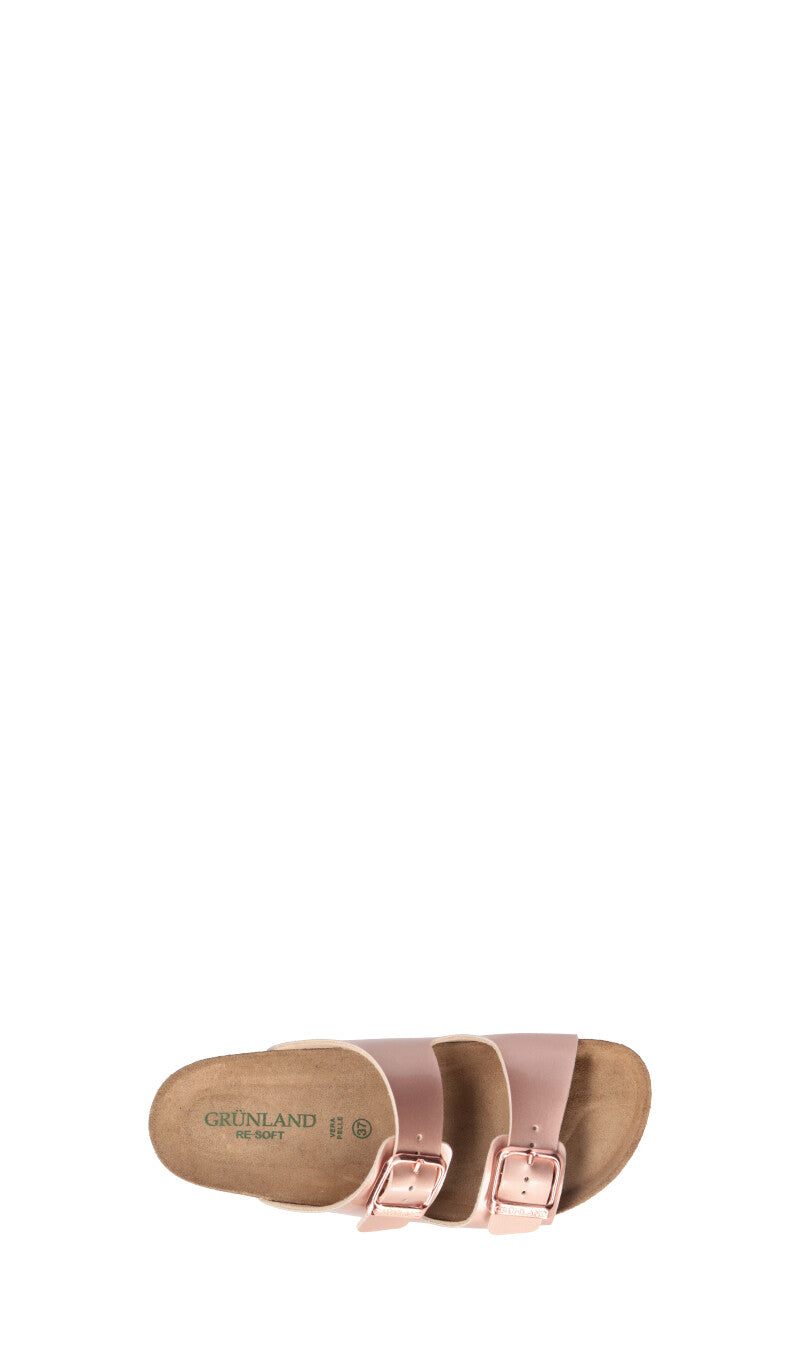 GRUNLAND Ciabatta donna cipria