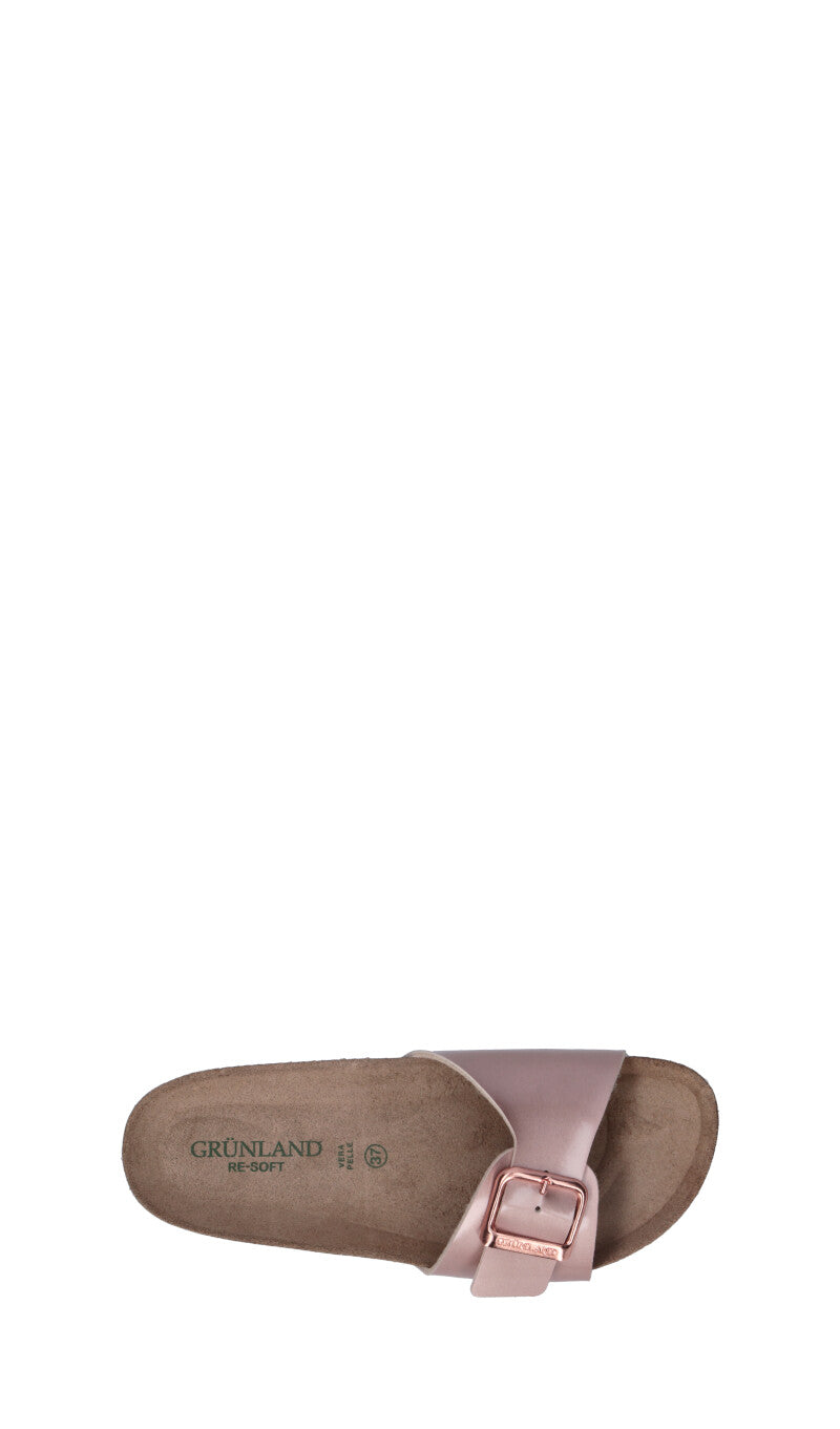 GRUNLAND Ciabatta donna cipria