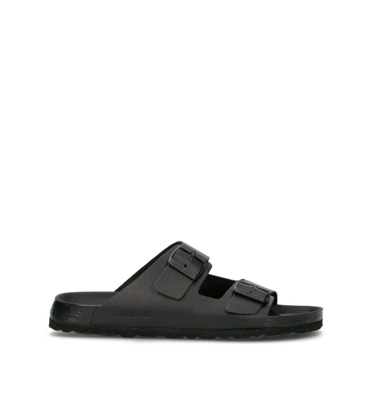 GRUNLAND Ciabatta uomo nera