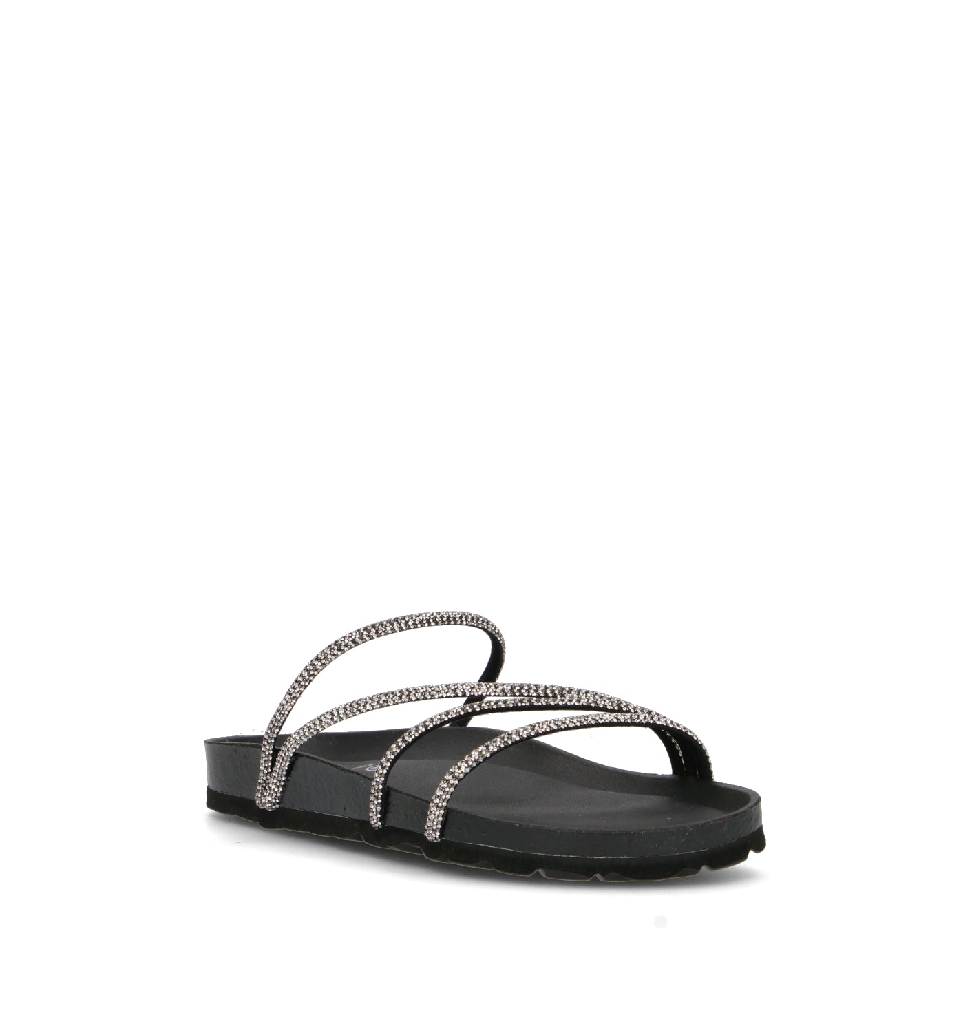 GRUNLAND Ciabatta donna nera