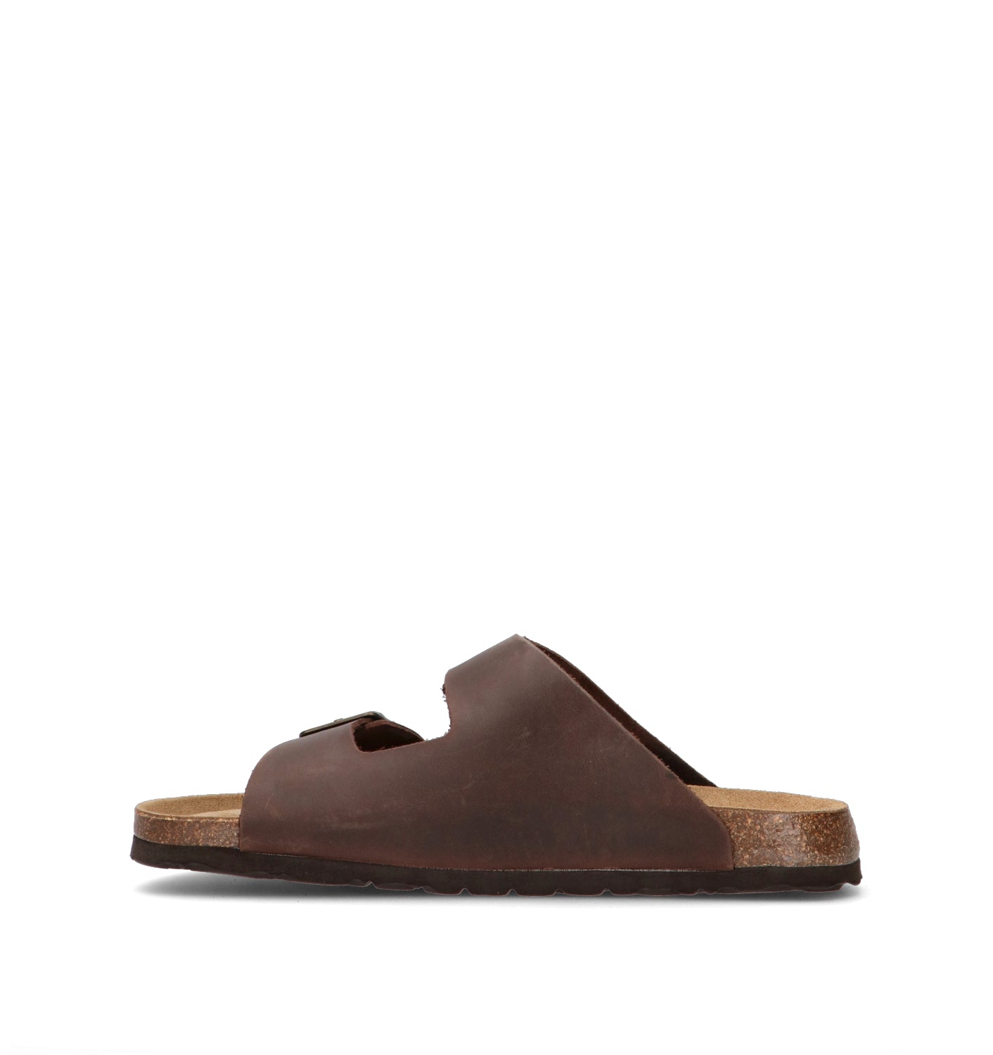 GRUNLAND Ciabatta uomo marrone in pelle