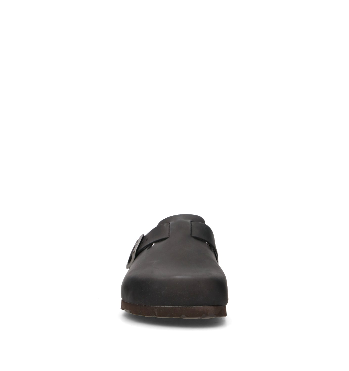 GRUNLAND Sabot uomo nera in pelle
