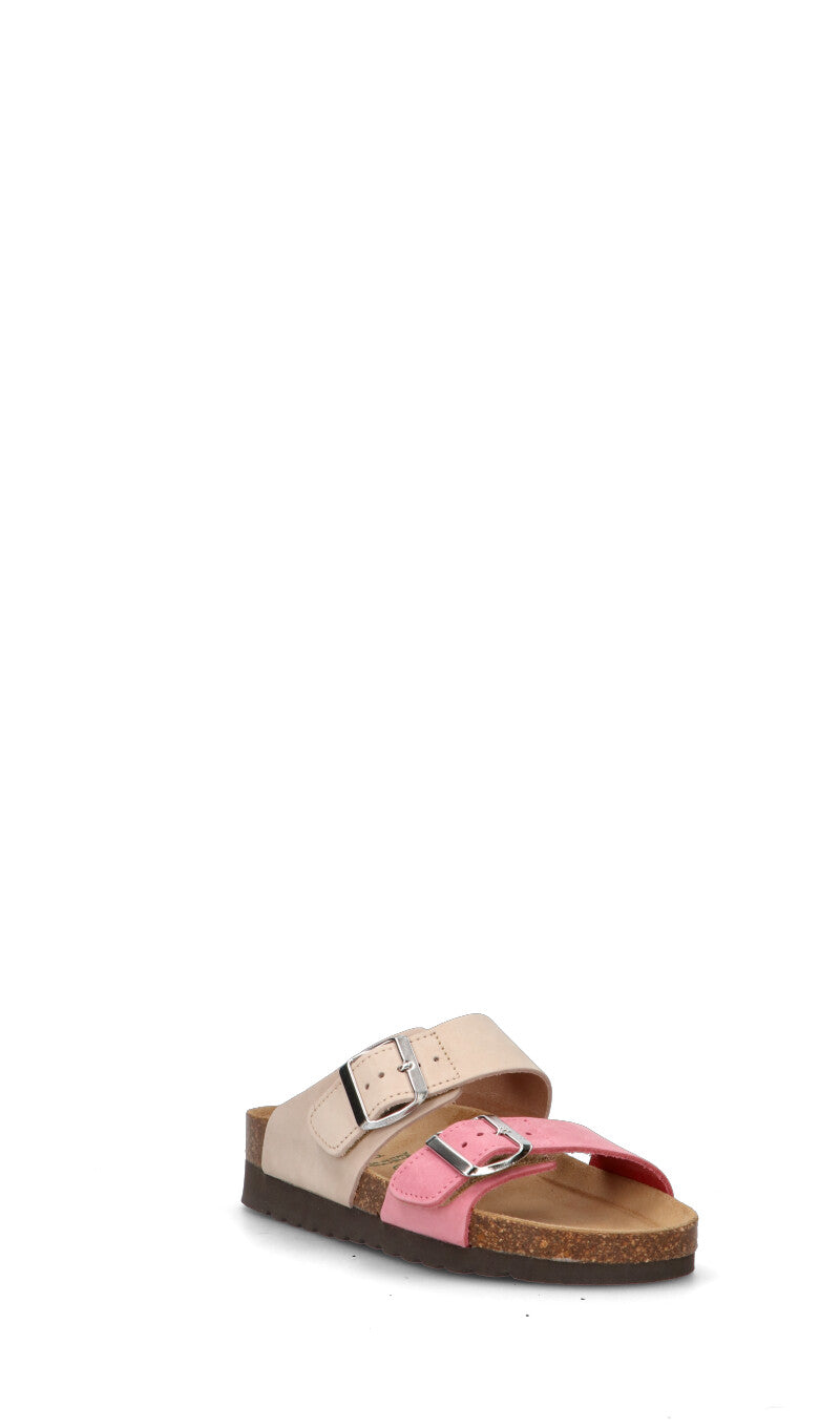 GRUNLAND Ciabatta donna beige/rosa