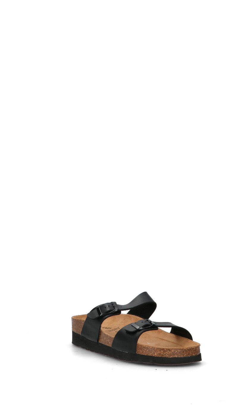 GRUNLAND Ciabatta donna nera
