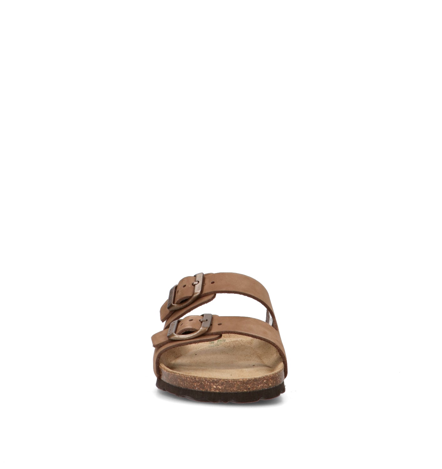 GRUNLAND Ciabatta donna marrone in nabuk