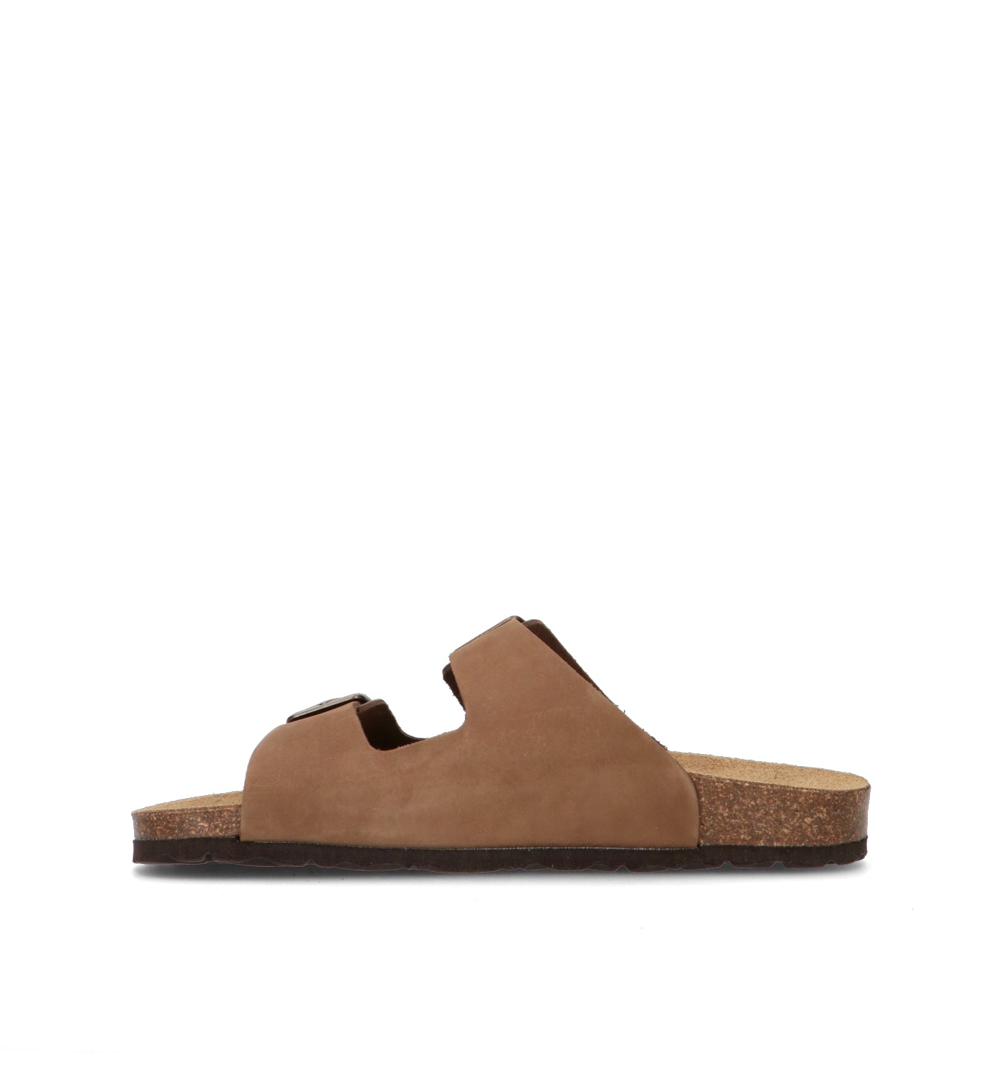 GRUNLAND Ciabatta donna marrone in nabuk