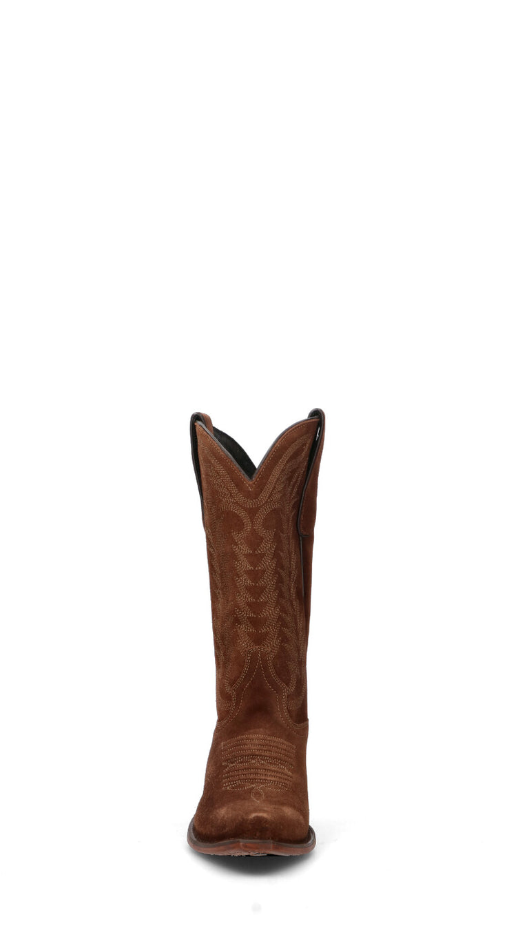 CABORCA Stivale texano donna marrone