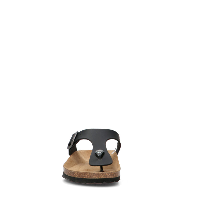 GRUNLAND Ciabatta donna nera