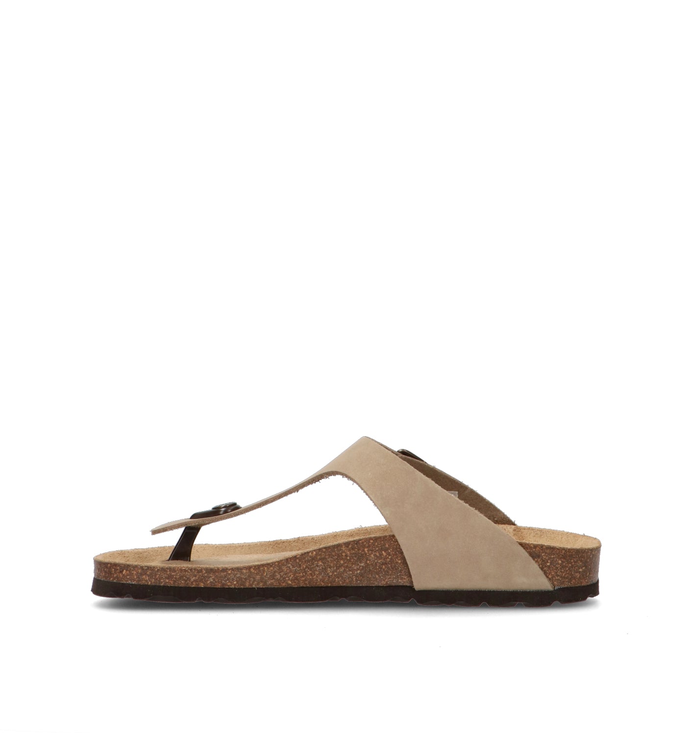 GRUNLAND Ciabatta donna khaki in nabuk
