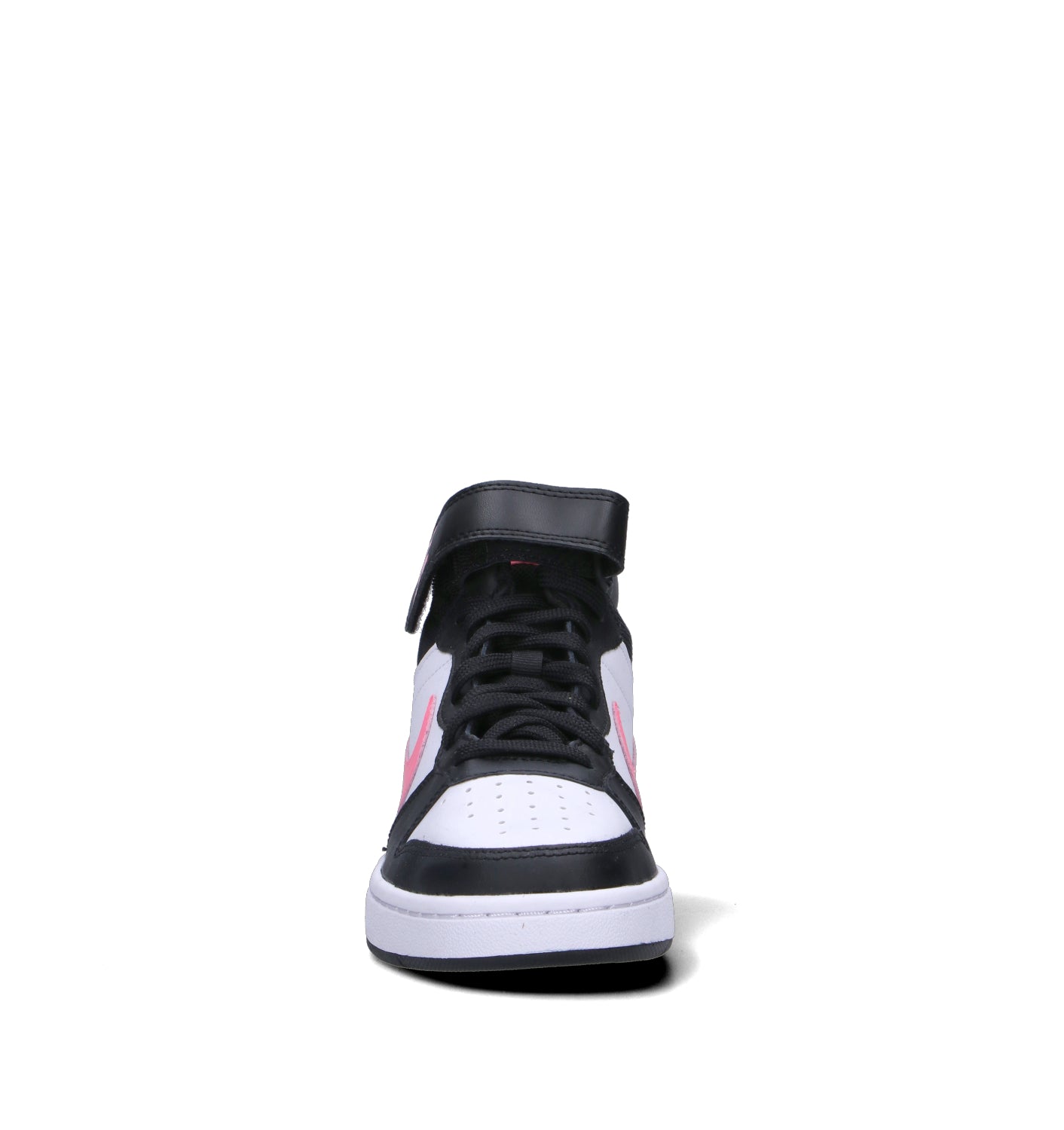 NIKE COURT BOROUGH MID 2 (GS) Sneaker ragazza nera/bianca