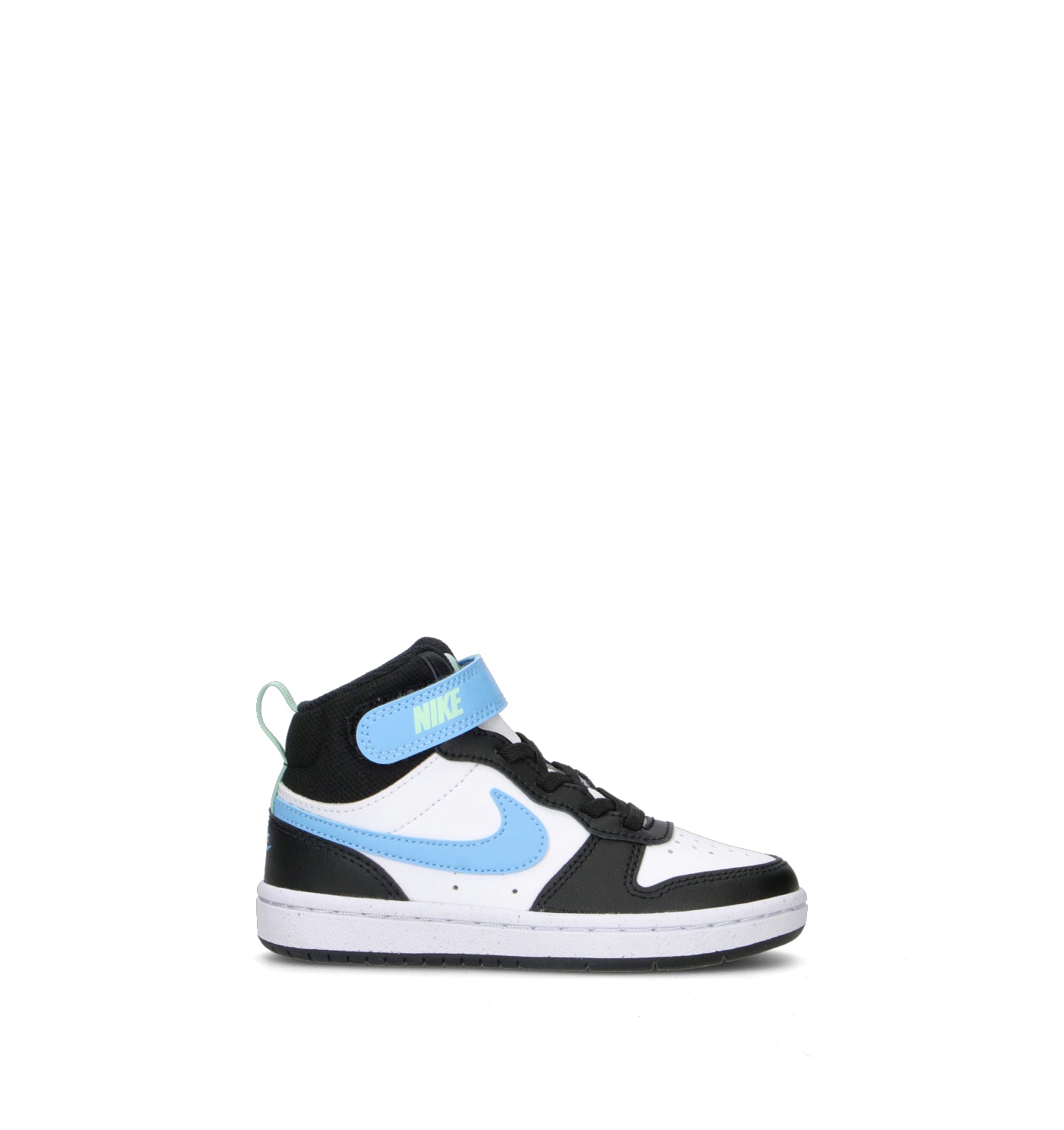 NIKE COURT BOROUGH MID 2 (PSV) Sneaker bimba nera/bianca