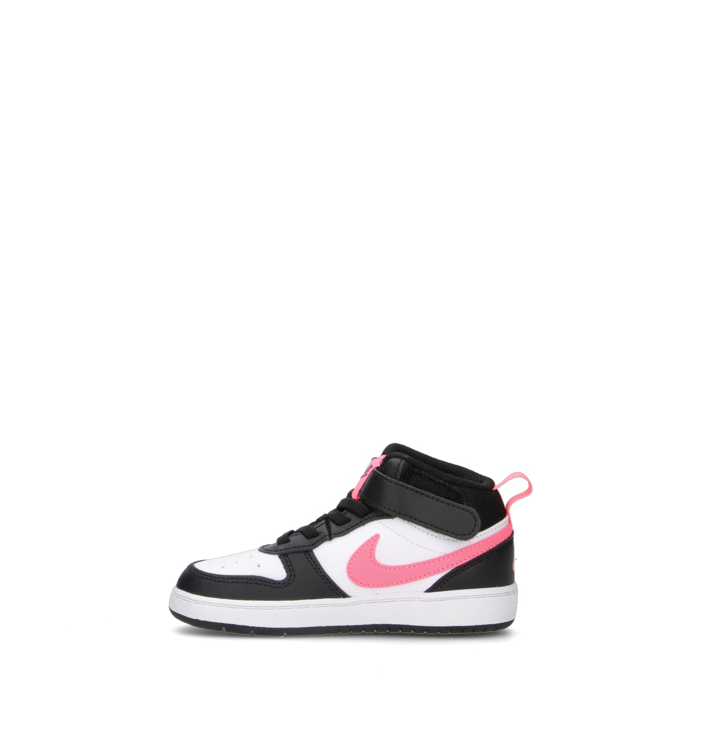 NIKE COURT BOROUGH MID 2 (TDV) Sneaker bimba nera/bianca
