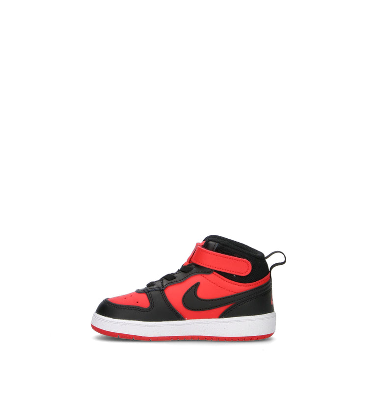 NIKE COURT BOROUGH MID 2 (TDV) Sneaker bimbo rossa/nera