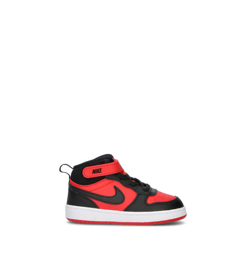 NIKE COURT BOROUGH MID 2 (TDV) Sneaker bimbo rossa/nera