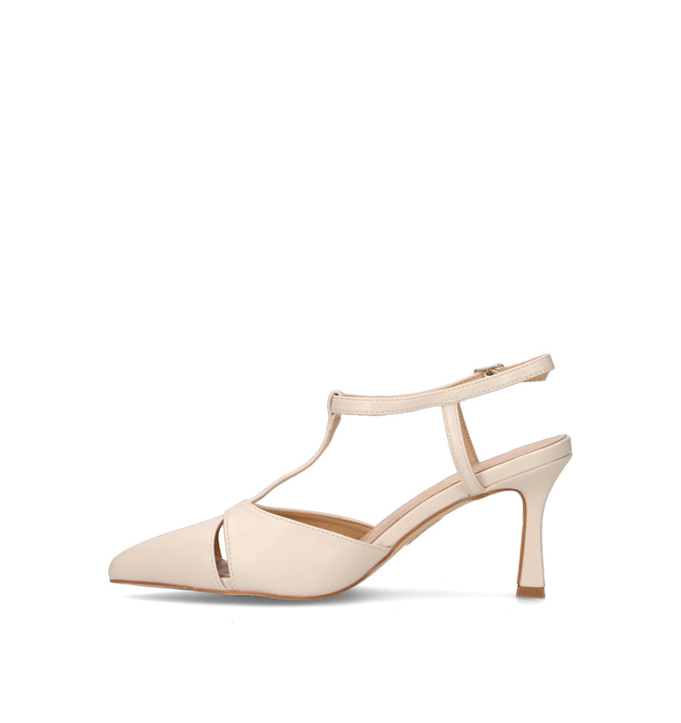 CATCH JUICE Slingback donna nude