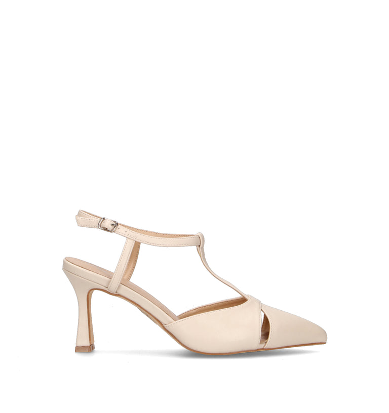 CATCH JUICE Slingback donna nude