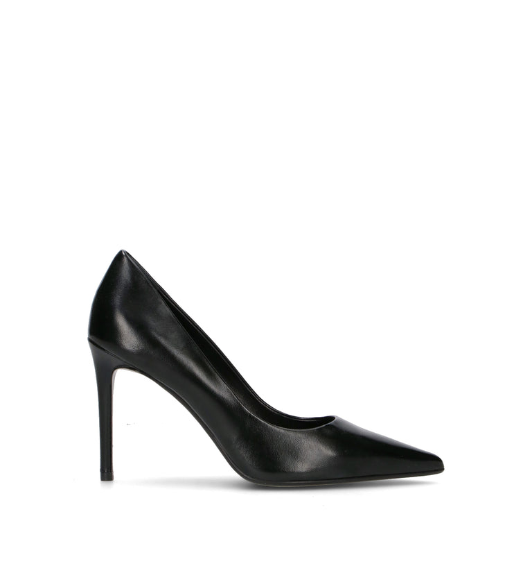 CHANTAL 1962 Décolleté donna nero in pelle