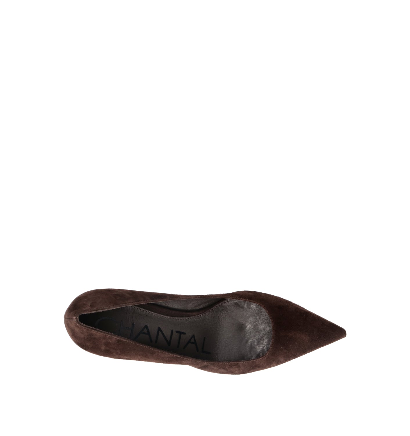 CHANTAL 1962 Décolleté donna testa di moro in suede
