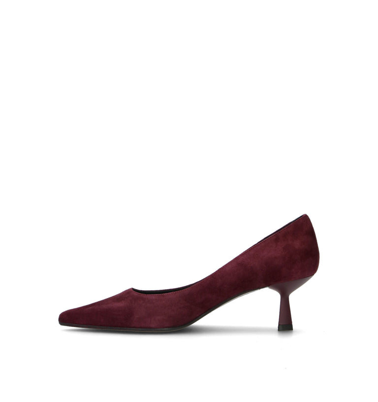 CHANTAL 1962 Décolleté donna vinaccia in suede