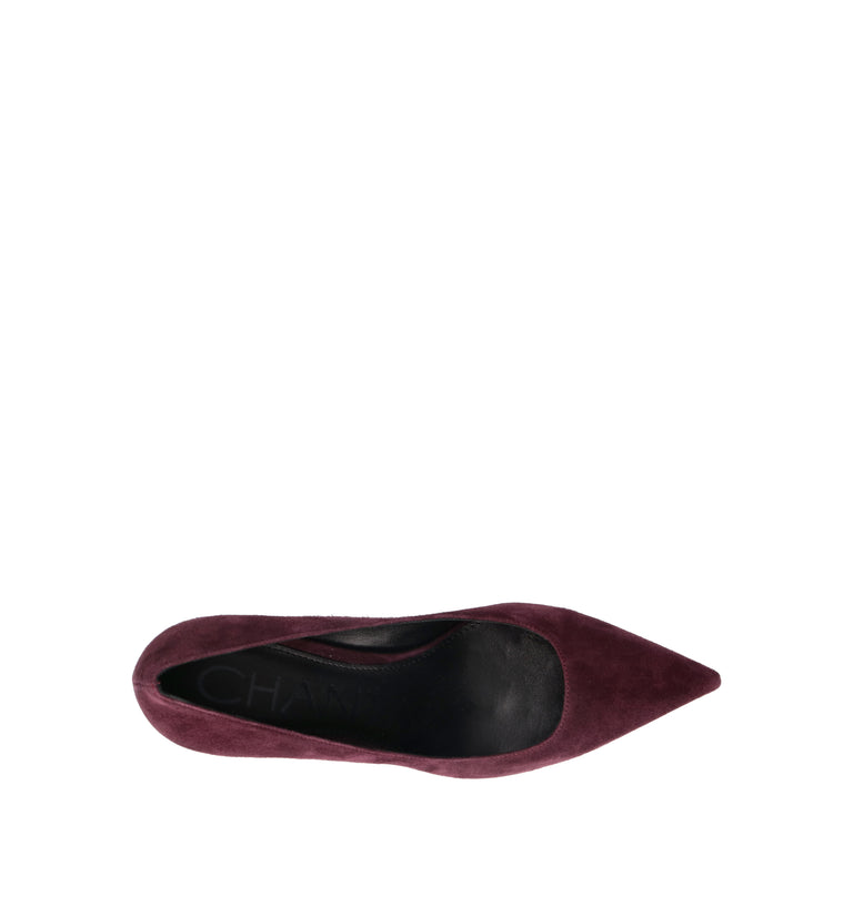 CHANTAL 1962 Décolleté donna vinaccia in suede