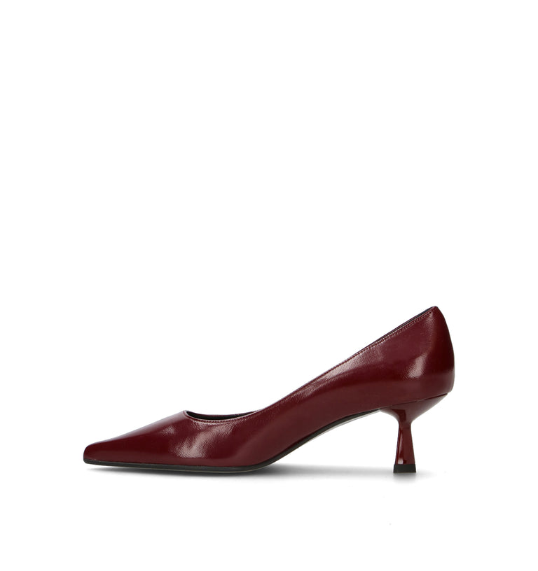 CHANTAL 1962 Décolleté donna bordeaux in pelle