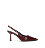 CHANTAL 1962 Slingback donna bordeaux in pelle