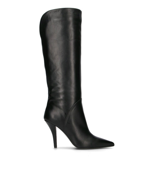CHANTAL 1962 Stivale donna nero in pelle