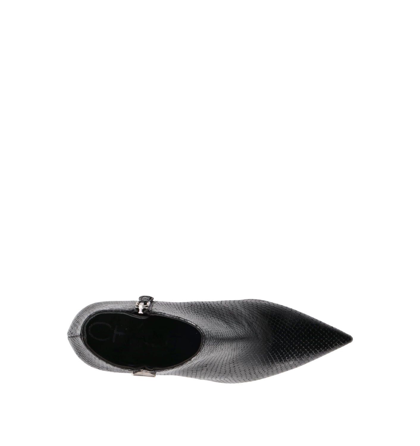 CHANTAL 1962 Tronchetto donna nero in pelle