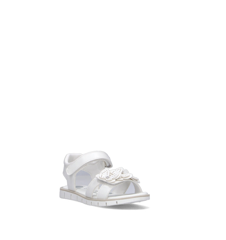 CHICCO Sandalo bimba bianco