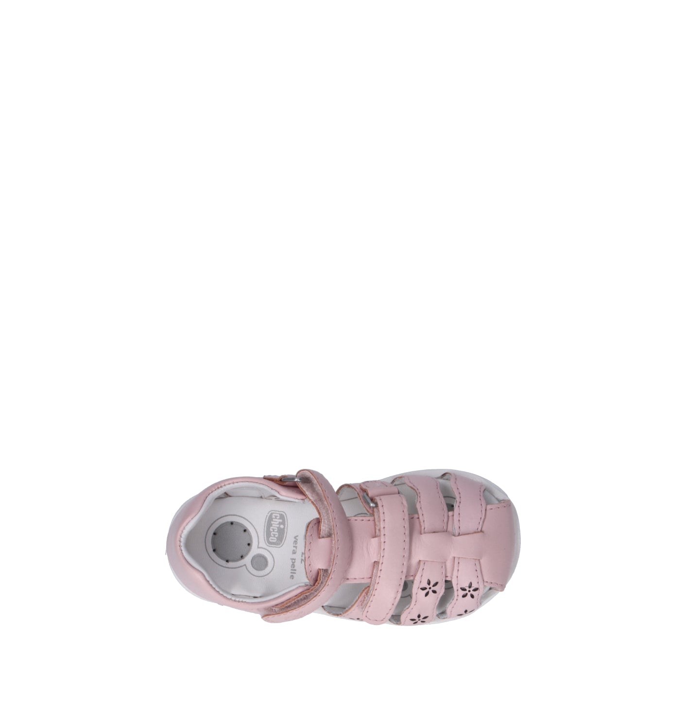 CHICCO Sandalo bimba rosa in pelle
