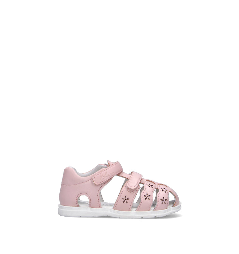 CHICCO Sandalo bimba rosa in pelle